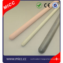 Tube de protection de thermocouple de nitrure de silicium